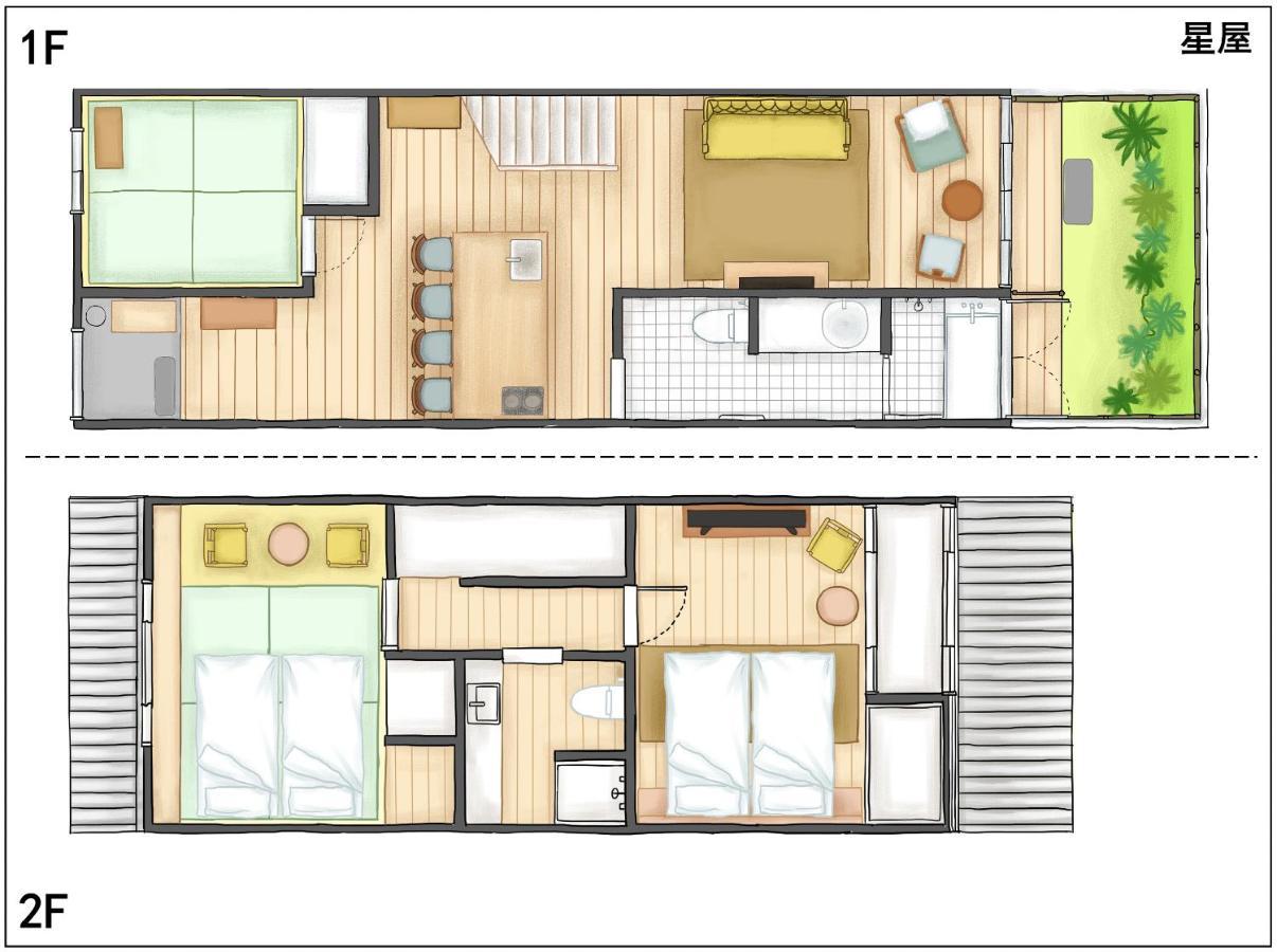 Guesthouse-Hana Starry Villa Kyōto Exterior foto